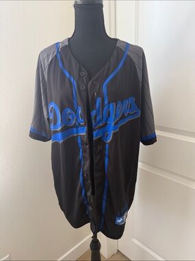 Dodgers Black Lives Matter Jersey (Button-Front)